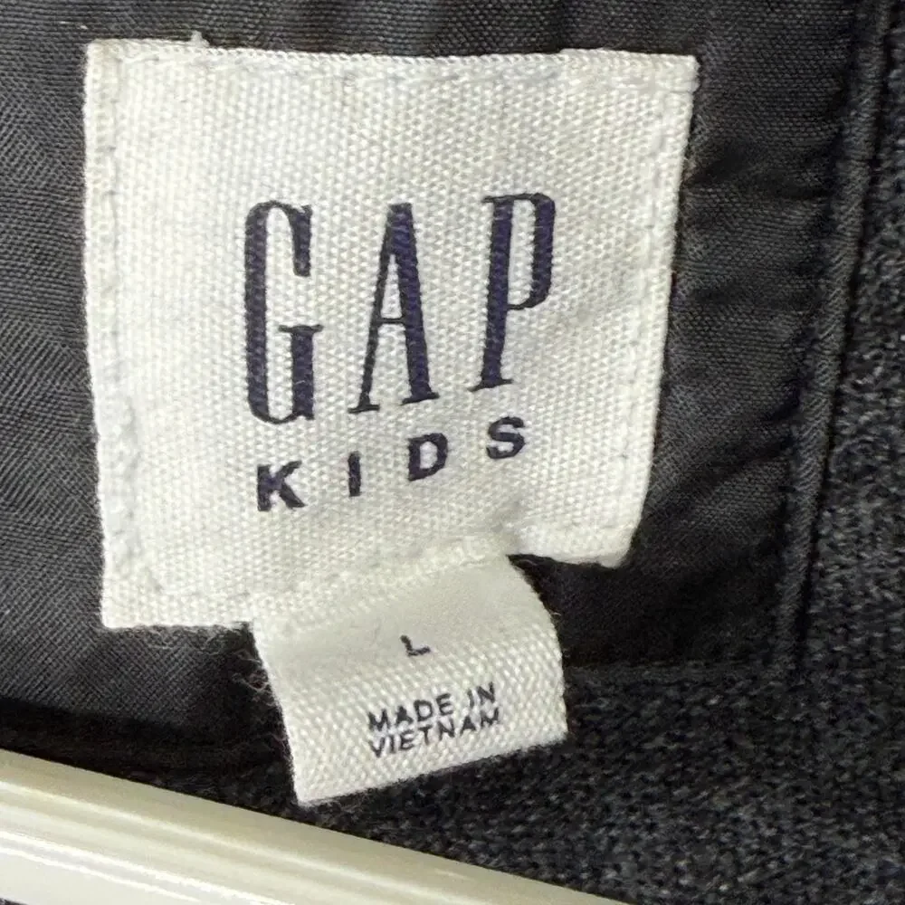 Gap Girls Leopard Print Wool Blend Shacket Size L